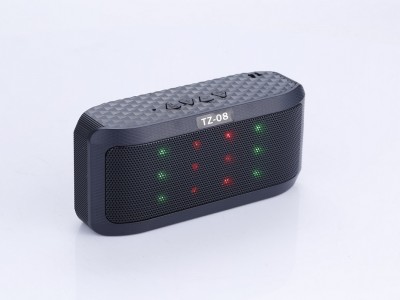 All in one wireless speaker with sefie shutter & LED lights TZ-Q8