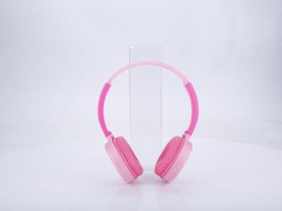  HS-H14 Children soft and lightweight Headphones with high quality sound (pink)
